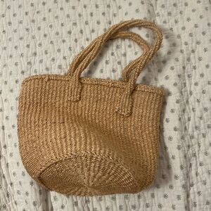 Doen small straw bag
